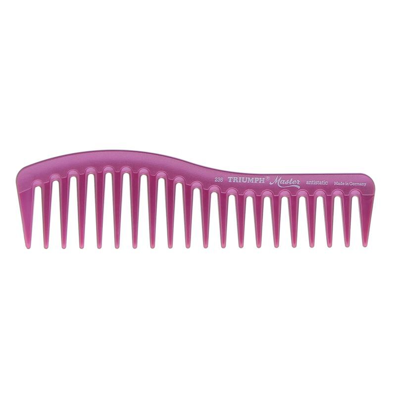 Peigne dos courbe T236 Lilas
