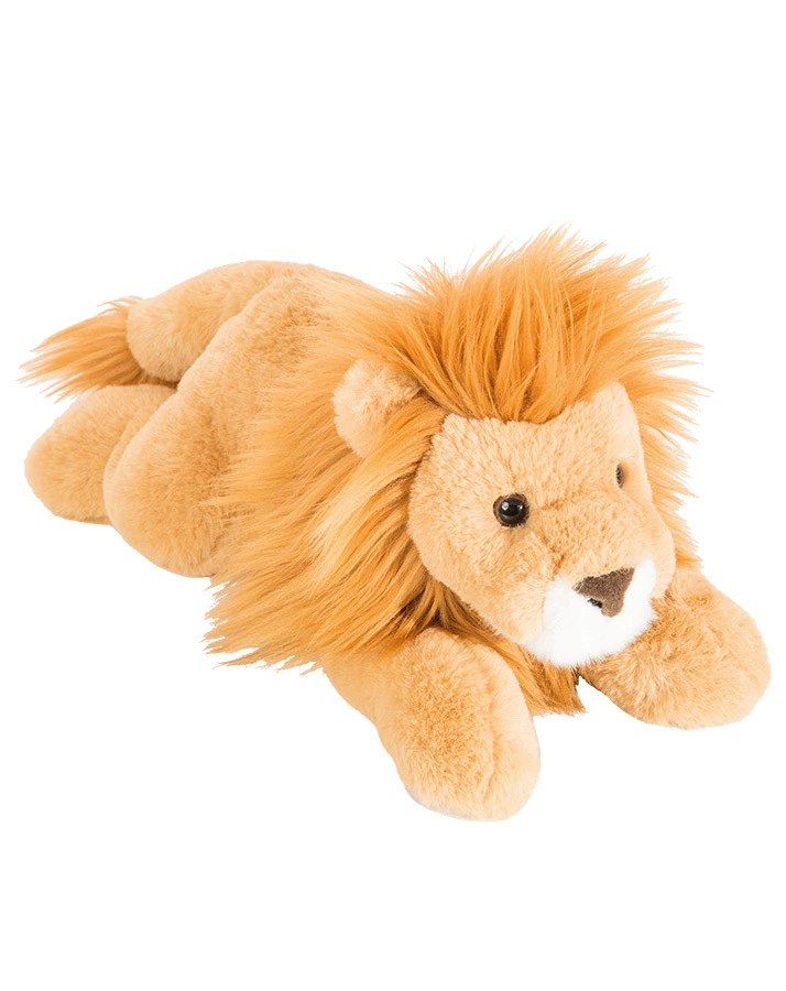 Kuscheltier LÖWE (33 cm) liegend in goldbraun