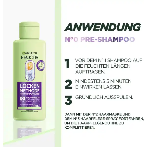 Locken Methode Feuchtigkeitsauffüllendes Pre-Shampoo