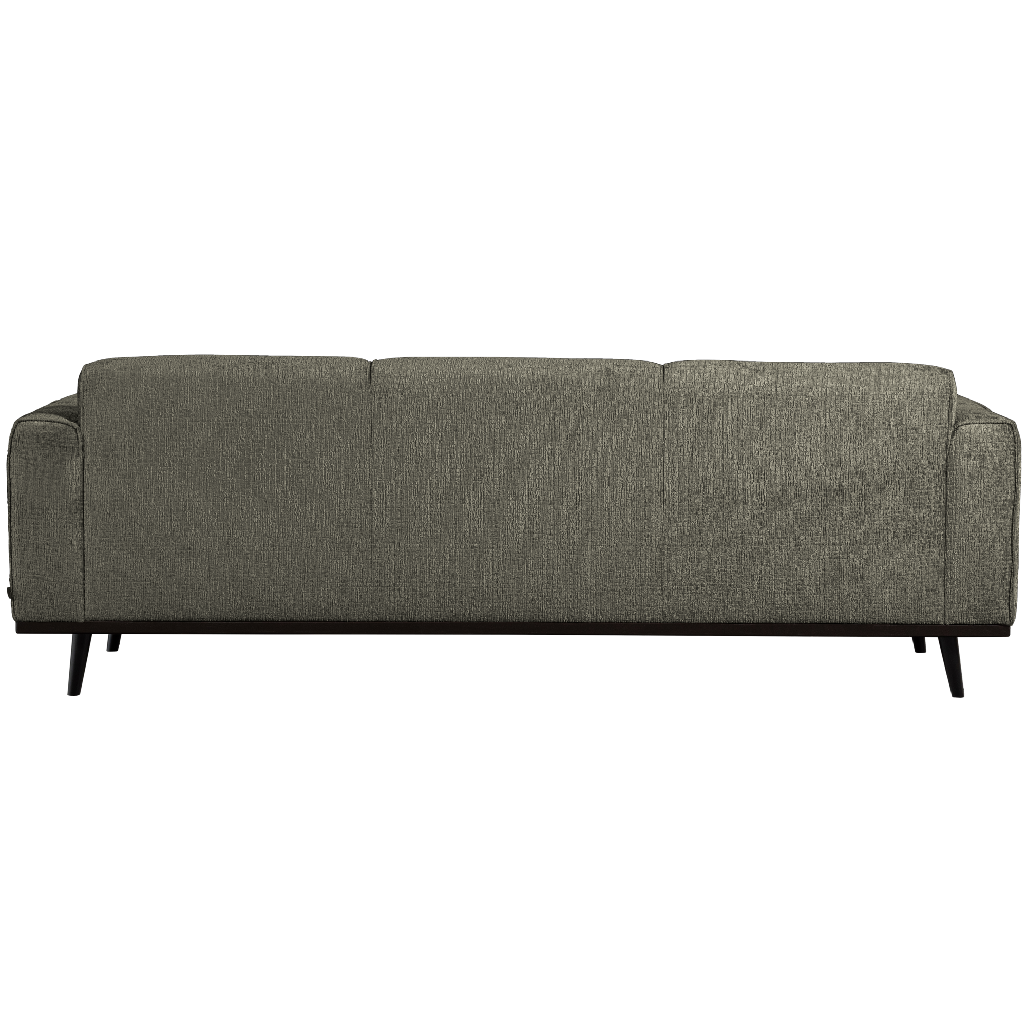 3-zits bank Statement Statement 3-zits Bank - 230 cm - Structure Velvet - Frost