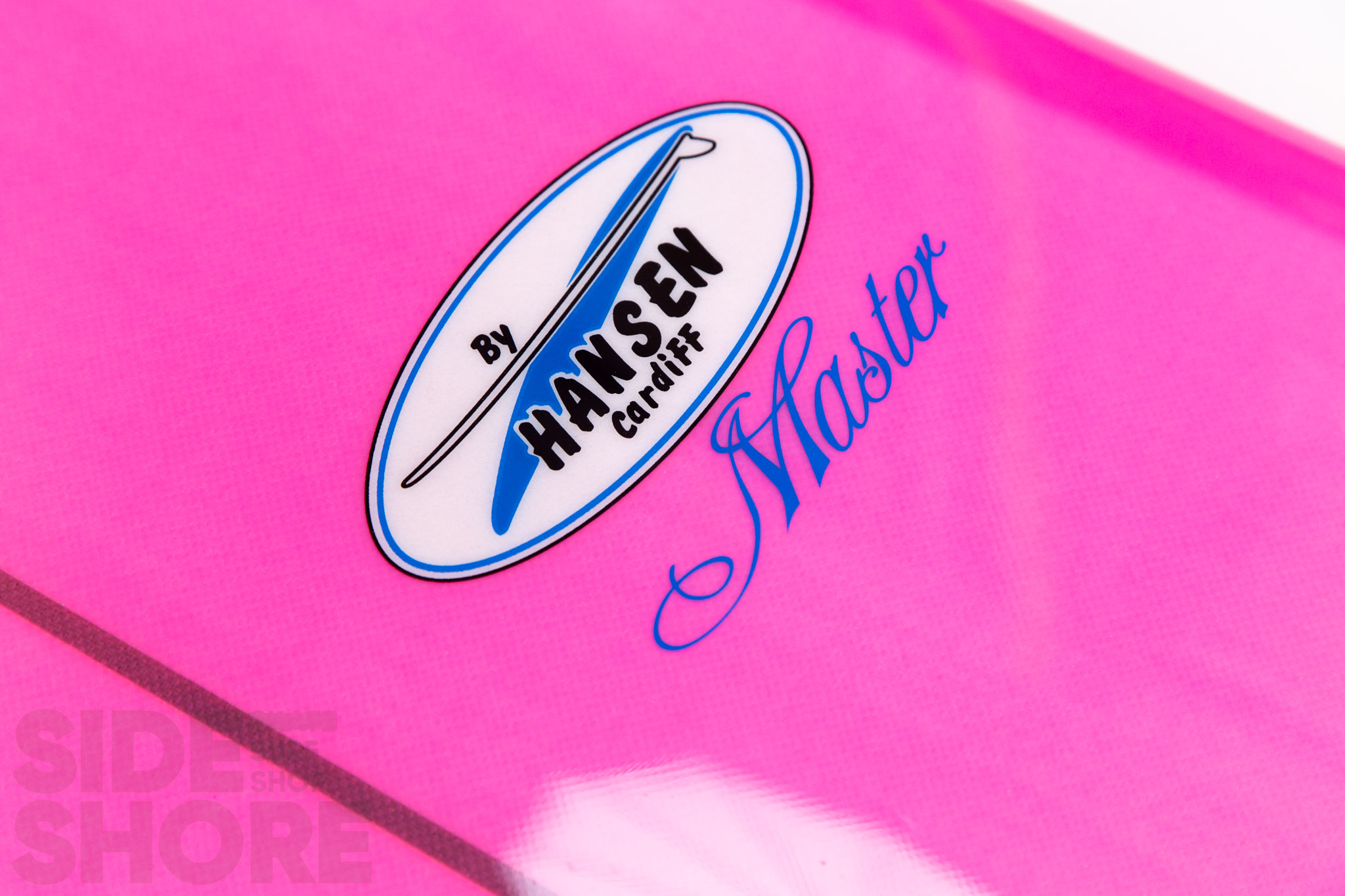 Hansen Surfboards Master - Tint Pink   Polish - 9'2 x 22 1/2