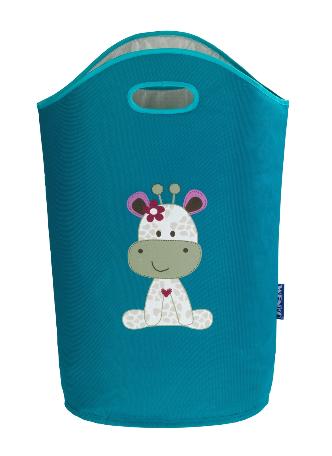 WENKO Wäschesammler KIDS GRETA - petrol - 24 Liter