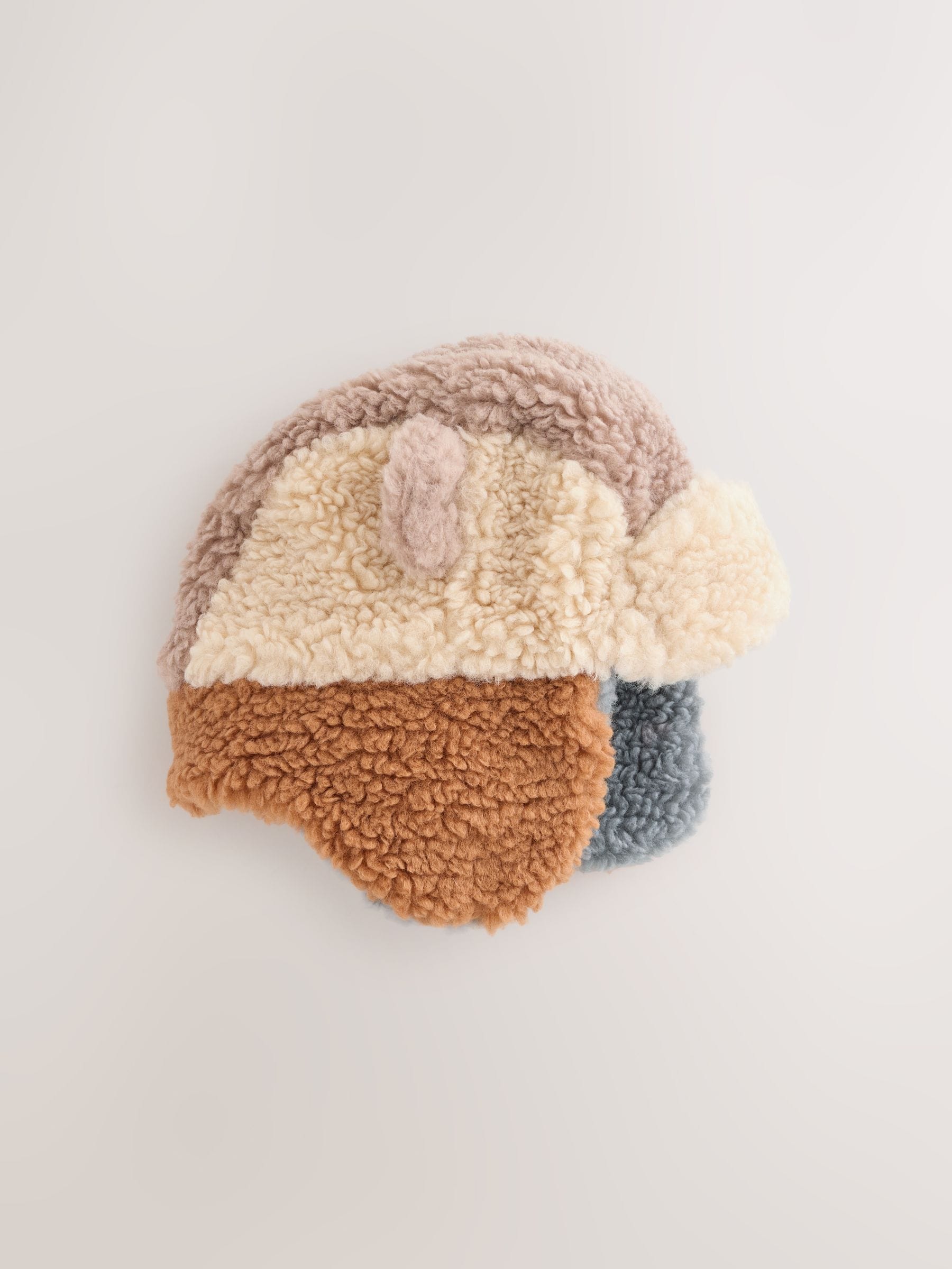 Blauw - Baby Borg Trapper Hat (0mths-2yrs)