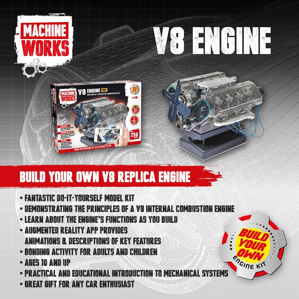 Machine Works V8-Modellmotor
