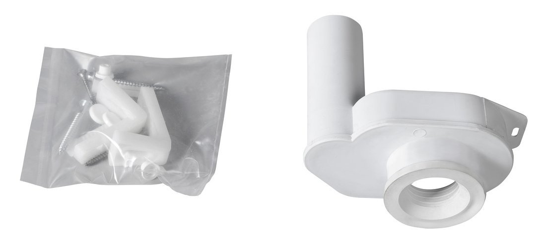 Isvea Purity urinoir 38x53,5cm wit