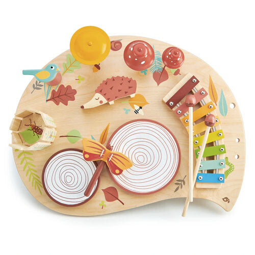 tender leaf toys muziektafel bosdieren