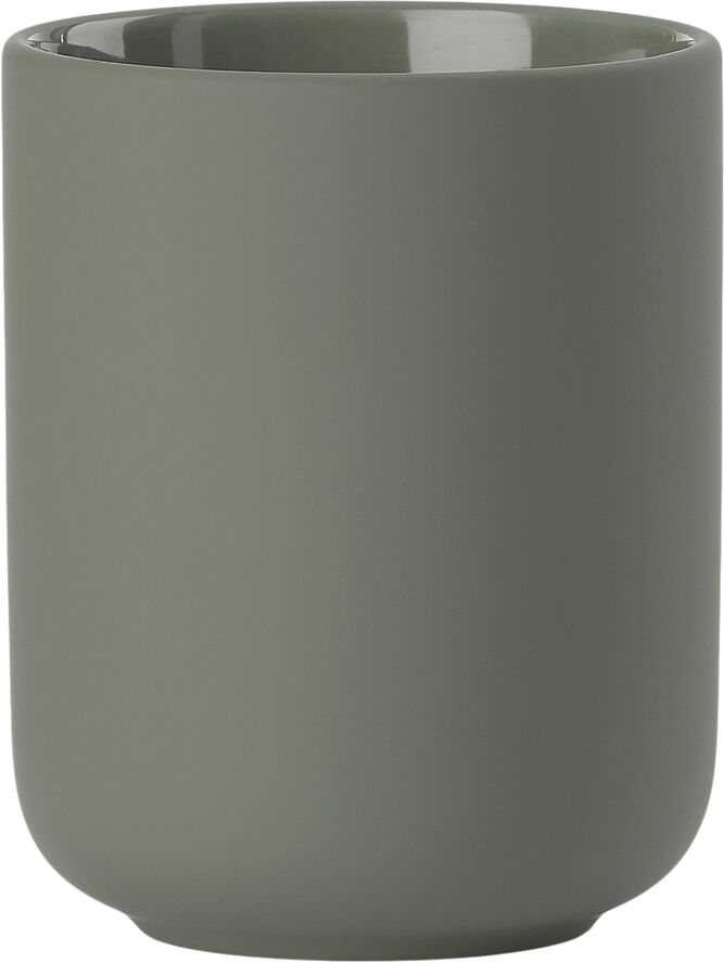 Zone Tandbørstekrus Ume Olive green Olive green
