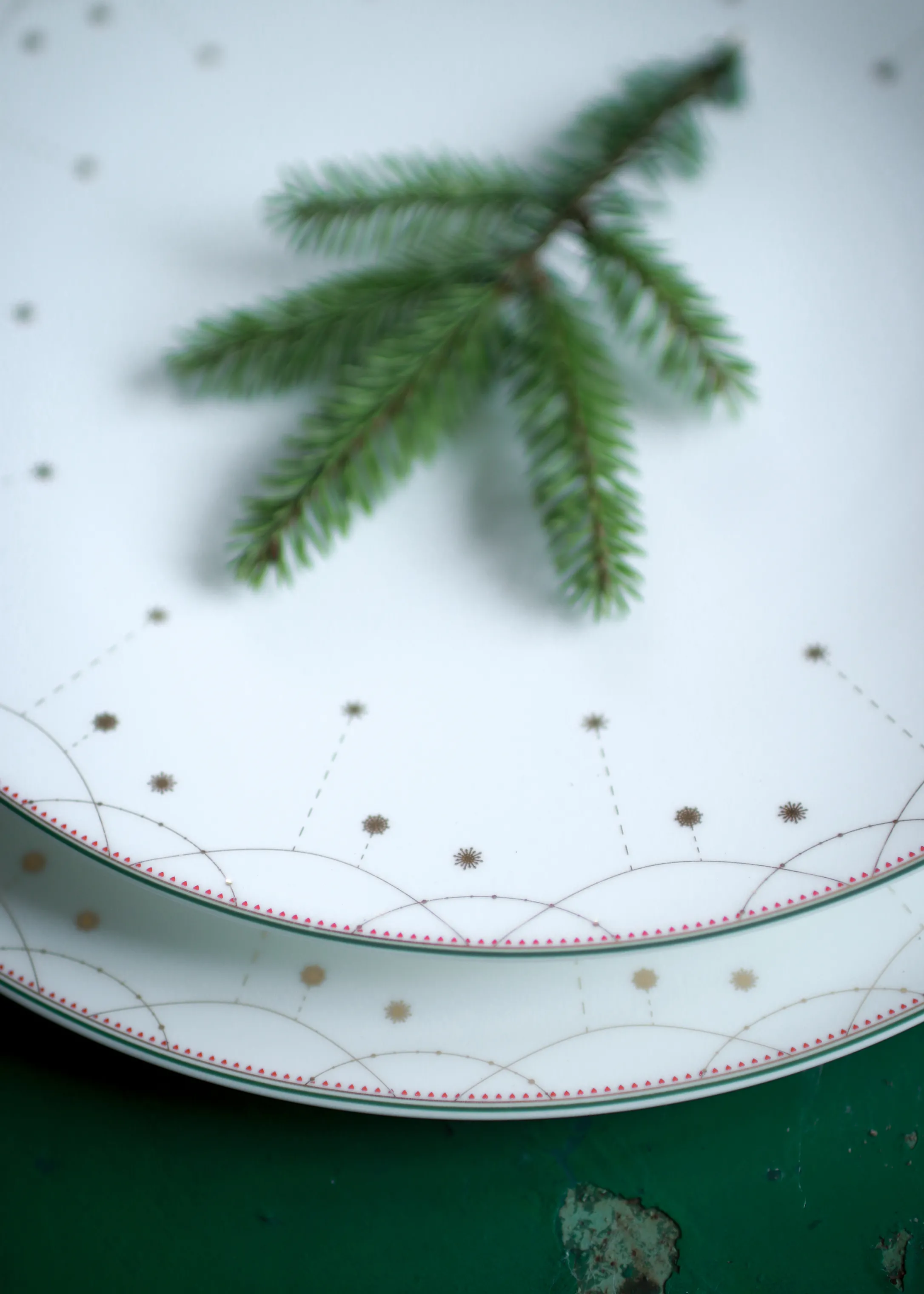 Wik & Walsøe Julemorgen Girlander Fad