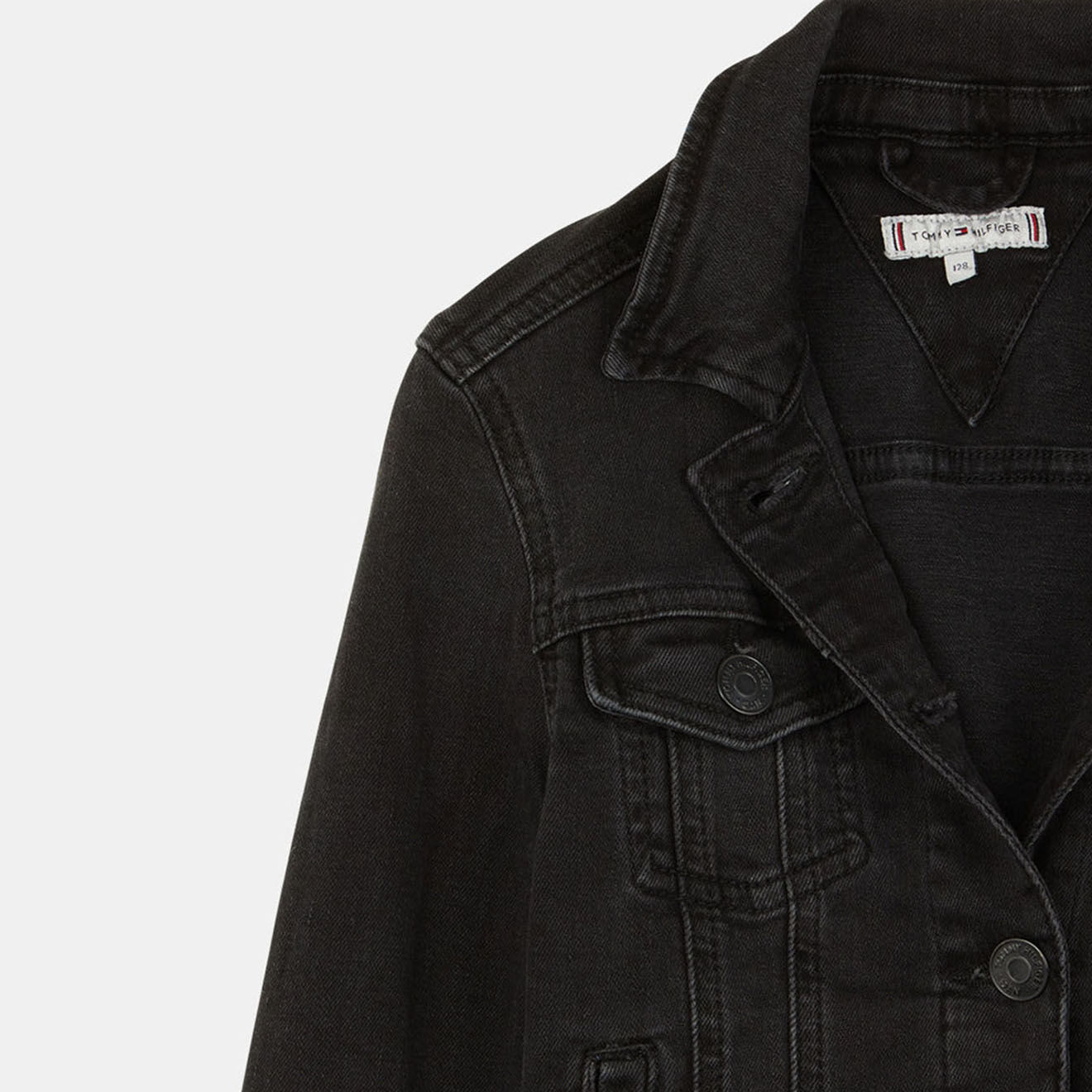 Tommy Hilfiger Veste en jean noire