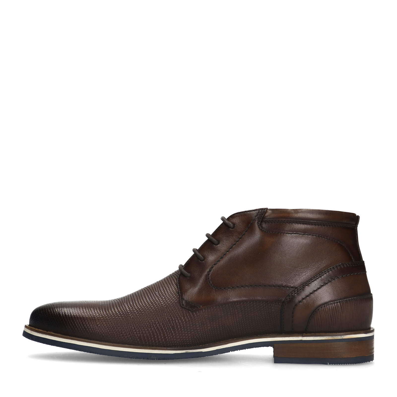 Bruine leren veterboots
