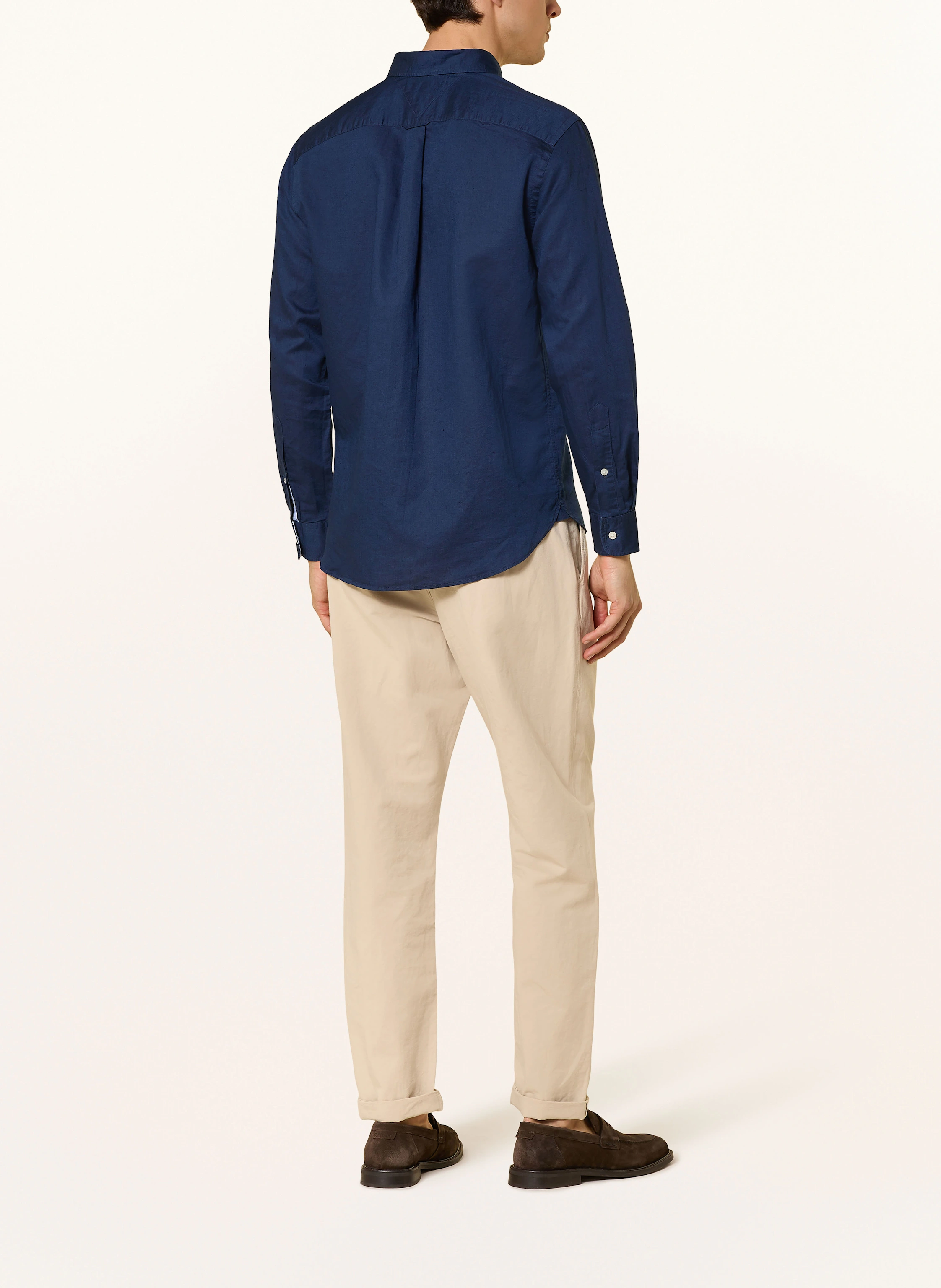 TOMMY HILFIGER Hemd Comfort Fit mit Leinen