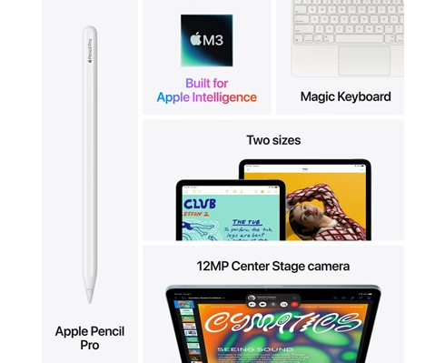 Apple 13-inch iPad Air Wi-Fi   Cellular 256GB - Starlight