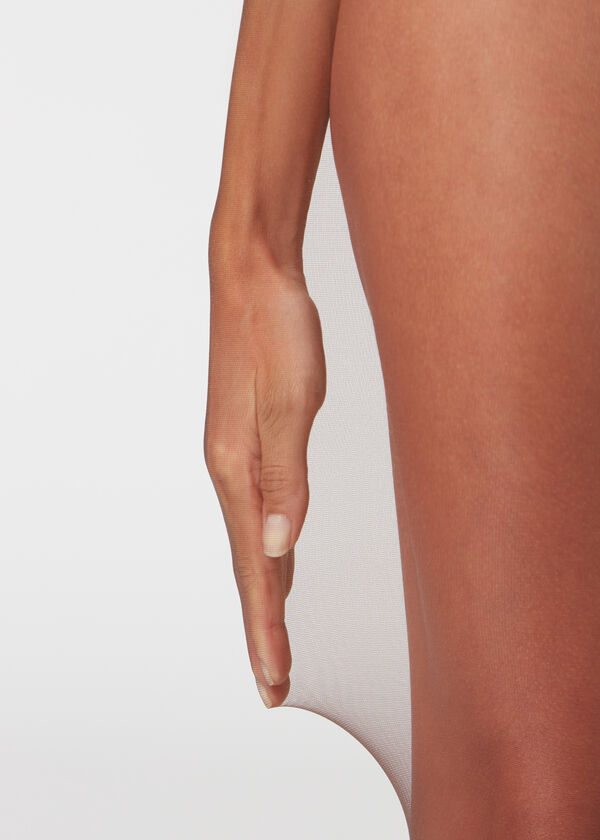 Meia-calça transparente 20 Denier