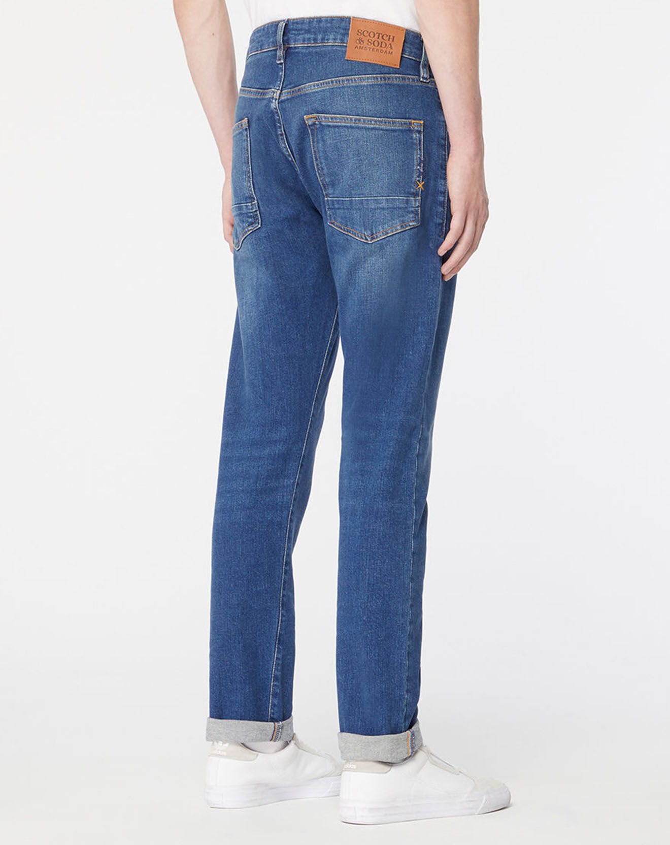Scotch & Soda Jean Slim Fit 100% Coton Bio Ralston Classic bleu