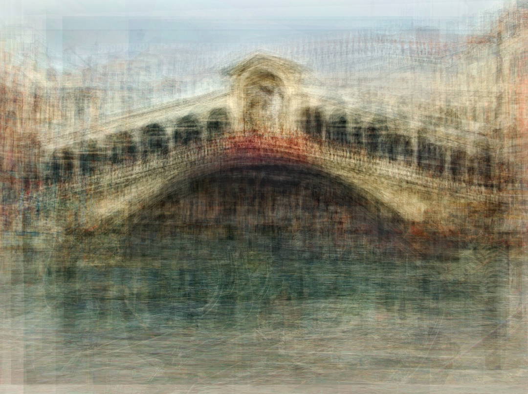 Il Ponte di Rialto by Pep Ventosa - Limited Edition. Edition of: 100. Signed.