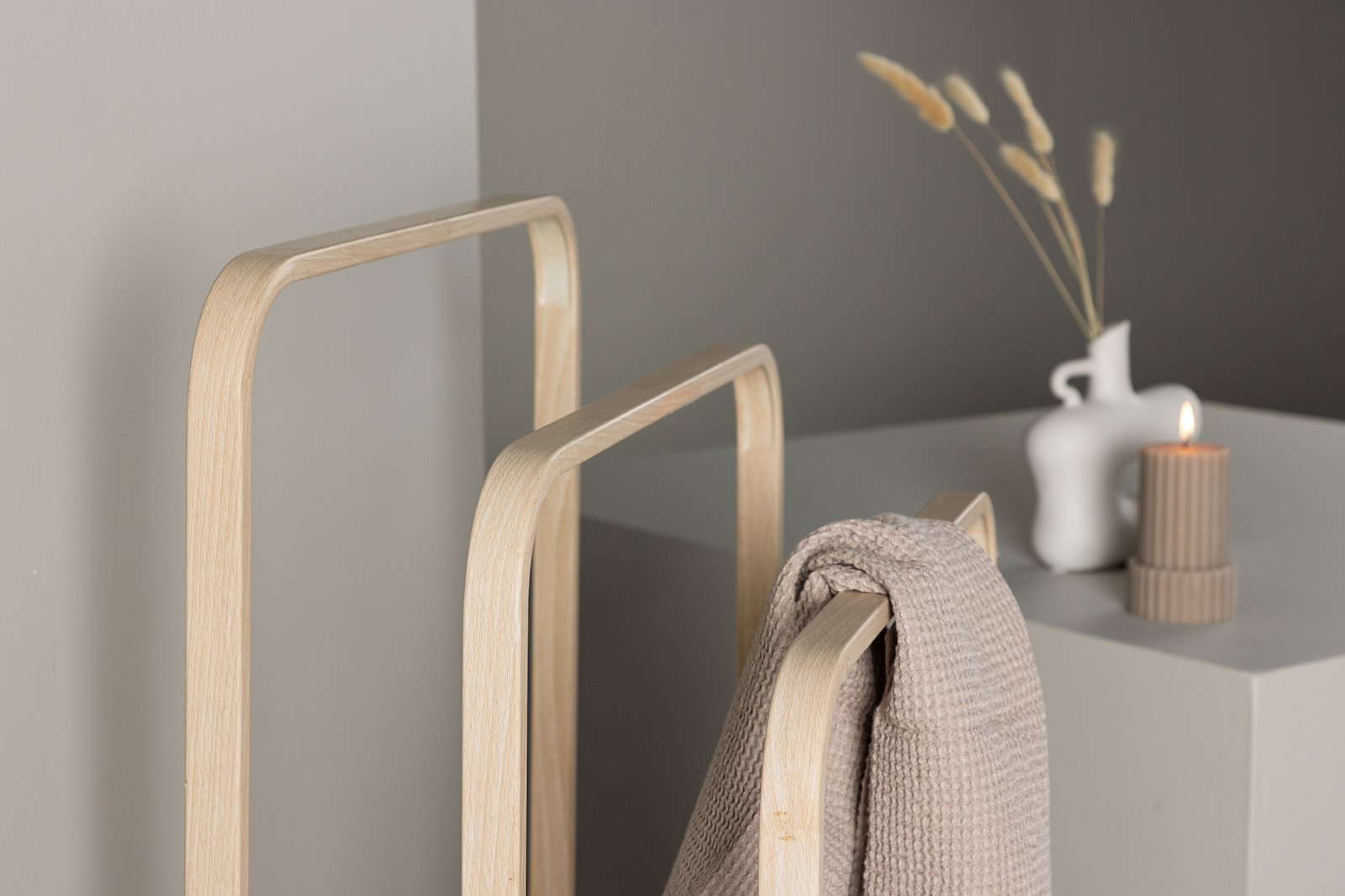 Drammen håndklestativ Beige