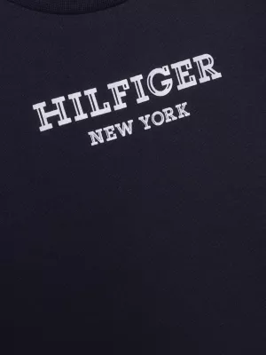 Camiseta Hilfiger Monotype com Logo Foil