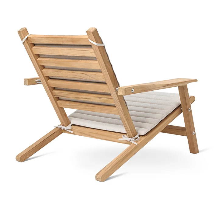Carl Hansen - AH603 Liegestuhl, Teak unbehandelt