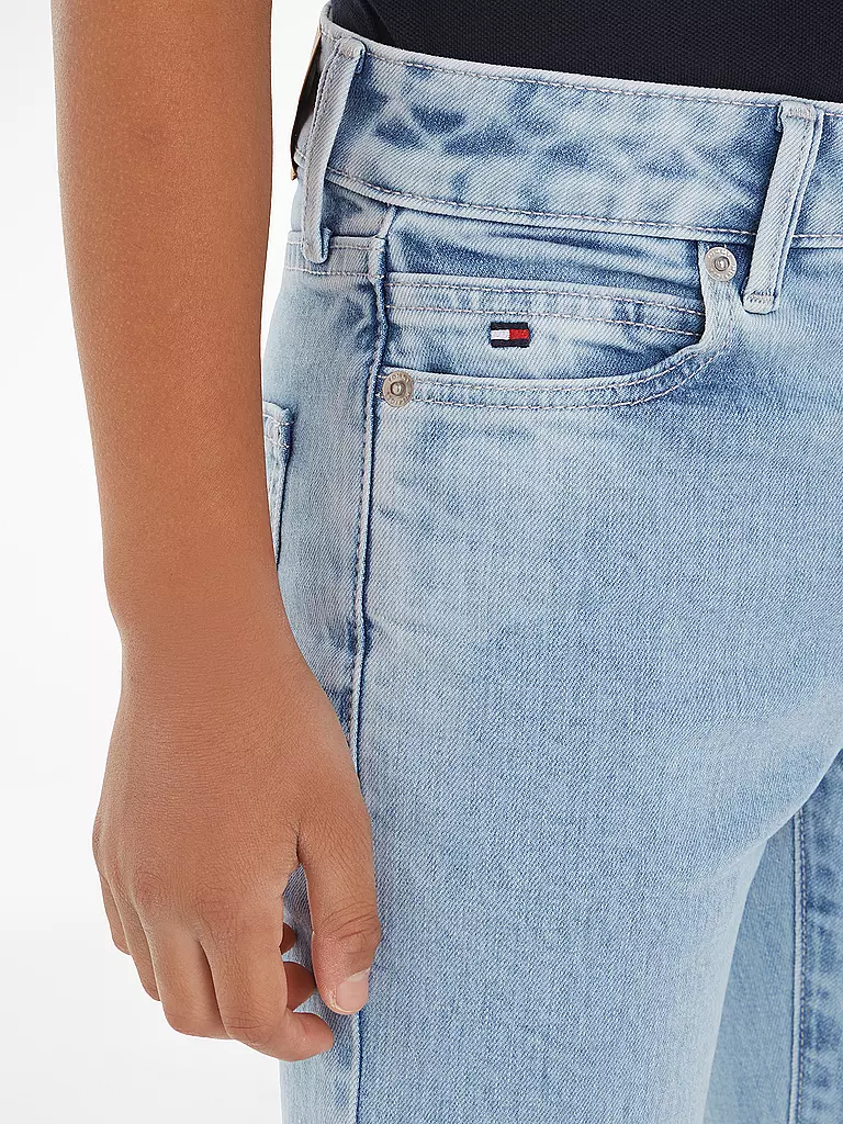 TOMMY HILFIGER Jungen Jeans Straight Fit blau