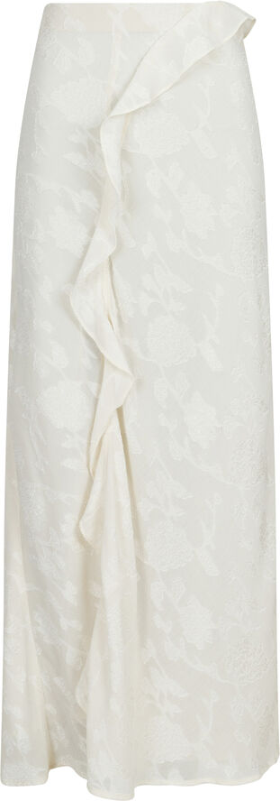Neo Noir Vinza Burnout Skirt Off white
