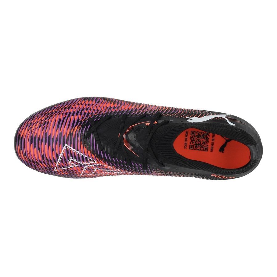 PUMA Future 8 Match MG Unlimited - Noir/Blanc/Glowing Red
