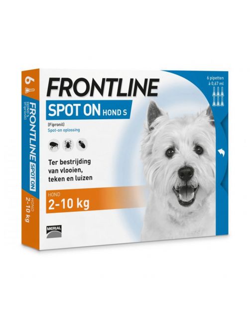 Frontline Spot On 1 Small Hond Small - Anti vlooien en tekenmiddel