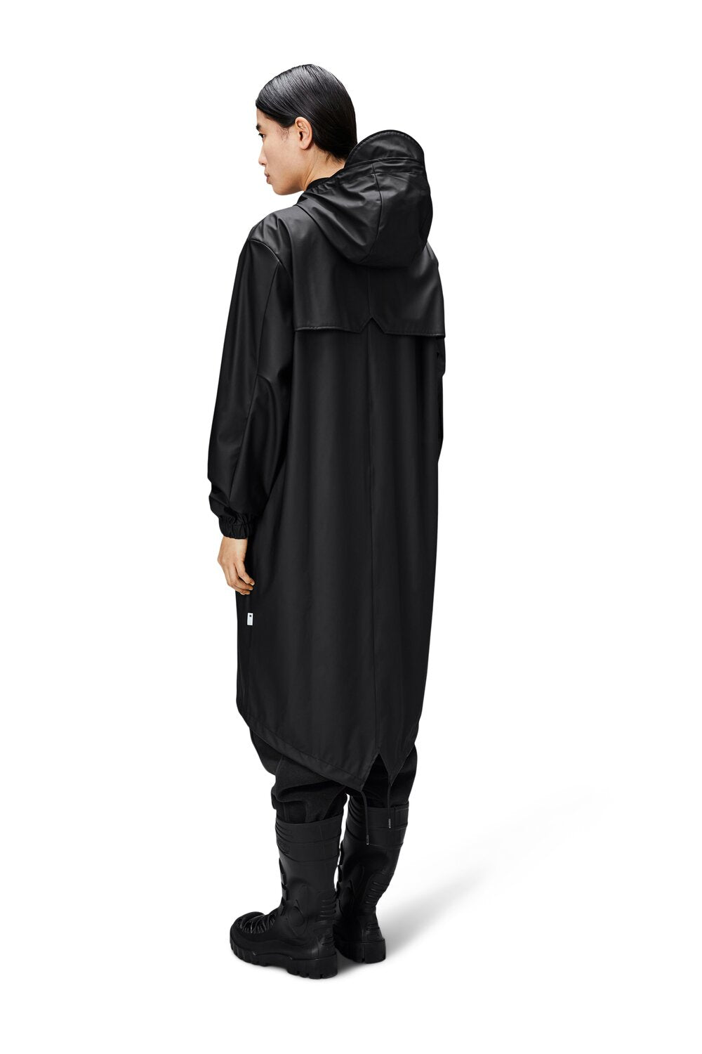 RAINS  Fishtail Parka regnjakke - sort