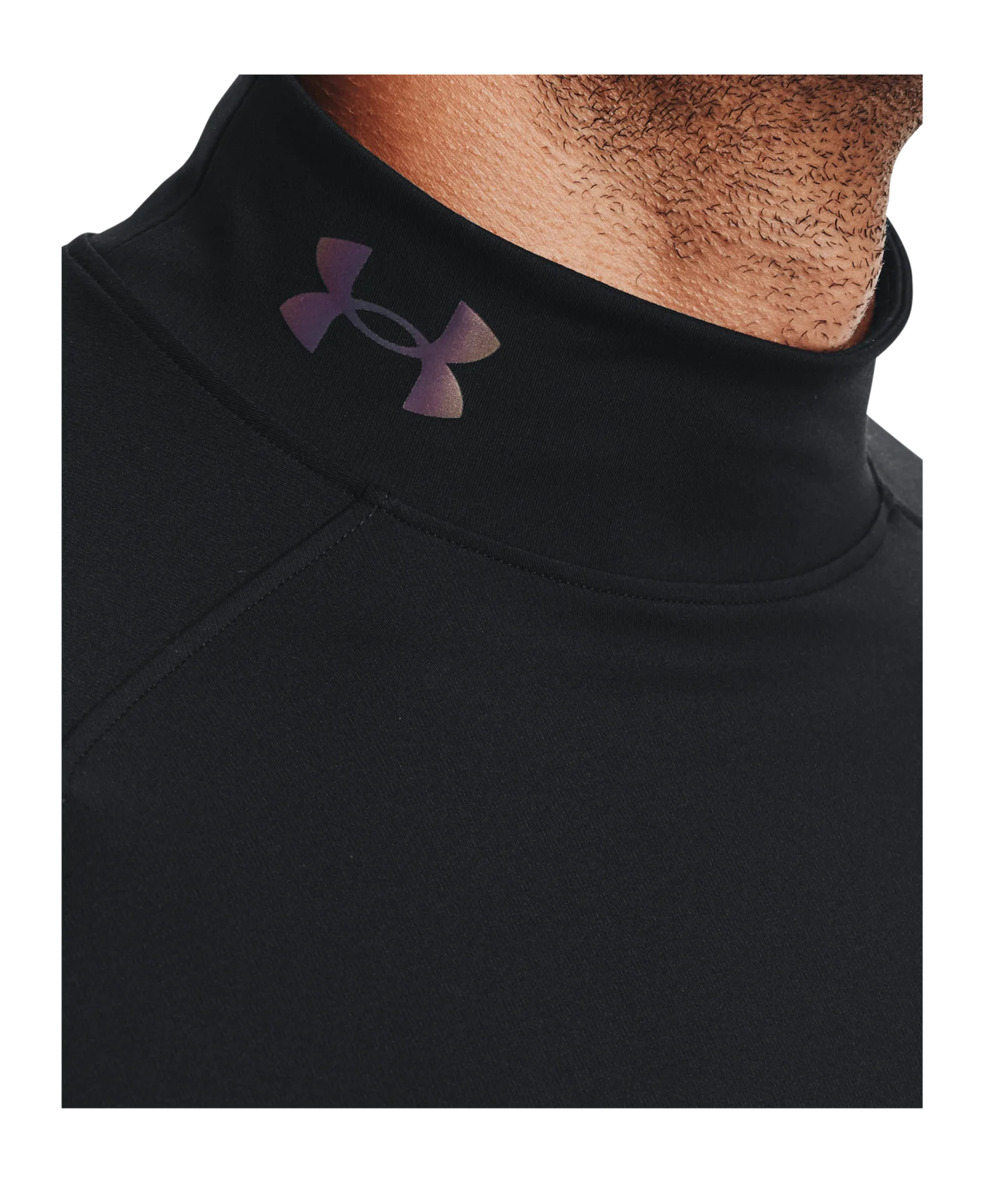 Under Armour ColdGear Rush Mock langarm F001