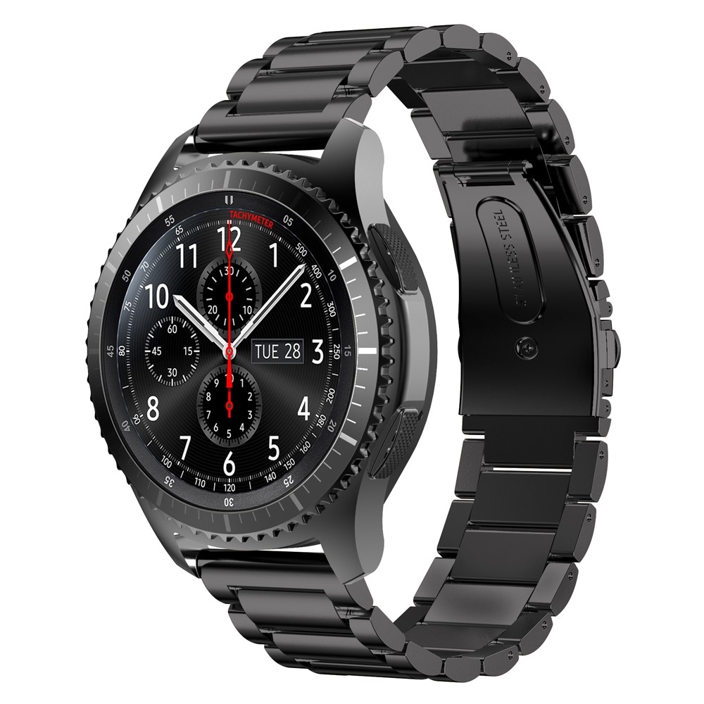 Samsung Galaxy Watch 3 (45mm) Edelstahl Armband - Schwarz