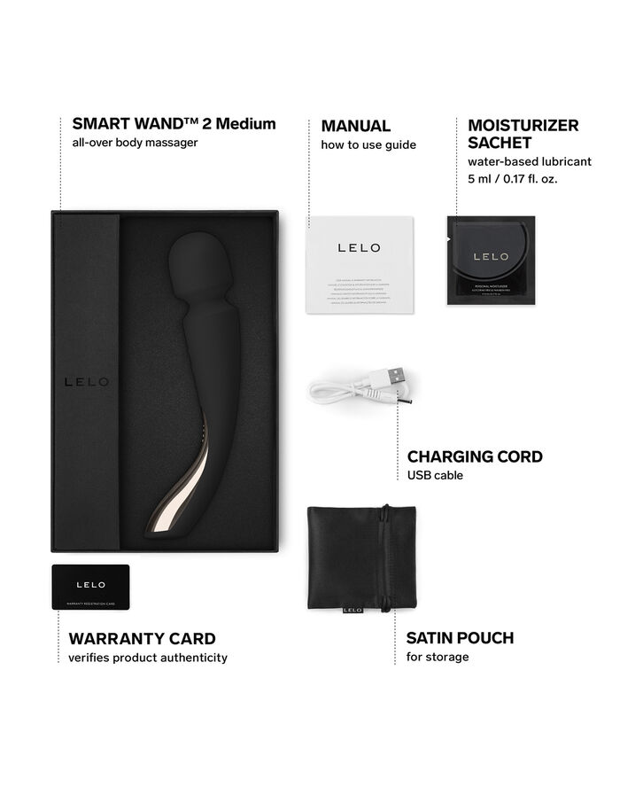 LELO Smart Wand 2 Vibrator - Medium Sort