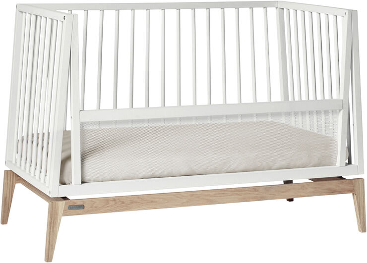 Leander Ombygningssæt til Luna babyseng 120 cm, Hvid