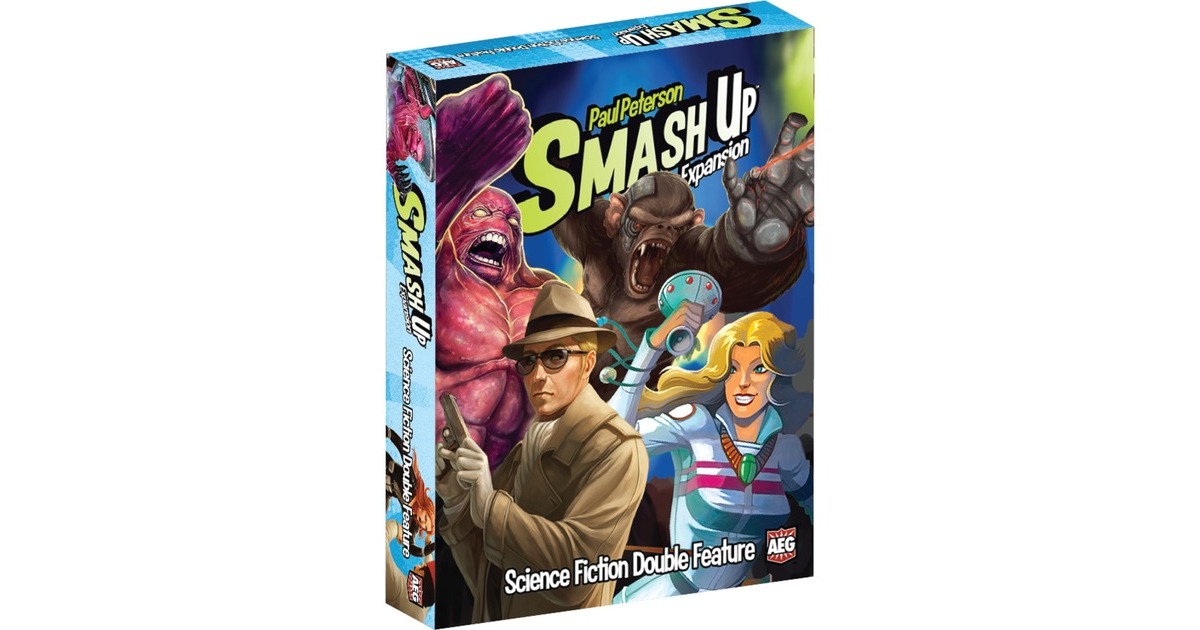 European Player NetworkSmash Up Expansion - Science Fiction Double Feature Kaartspel  (Uitbreiding, Engels, 2 spelers, 30 - 45 minuten, Vanaf 12 jaar)