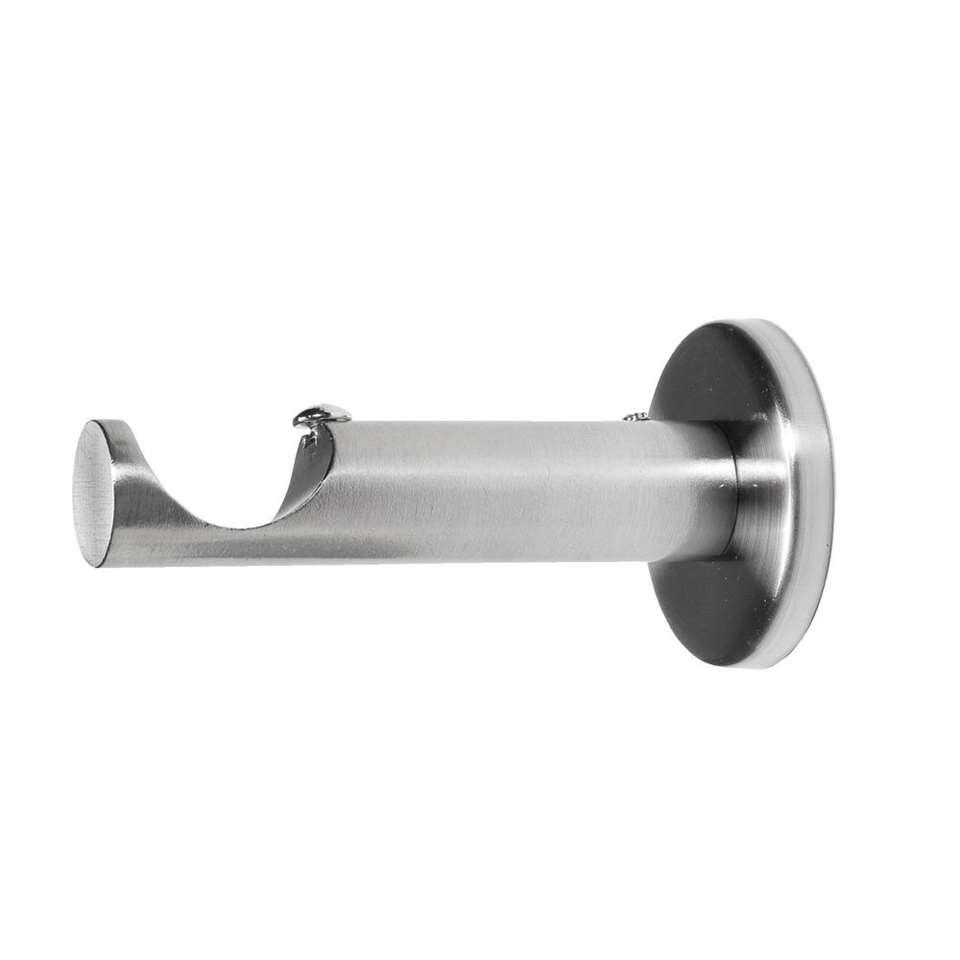 1 Steun opleg 9cm Ø28mm - rvs