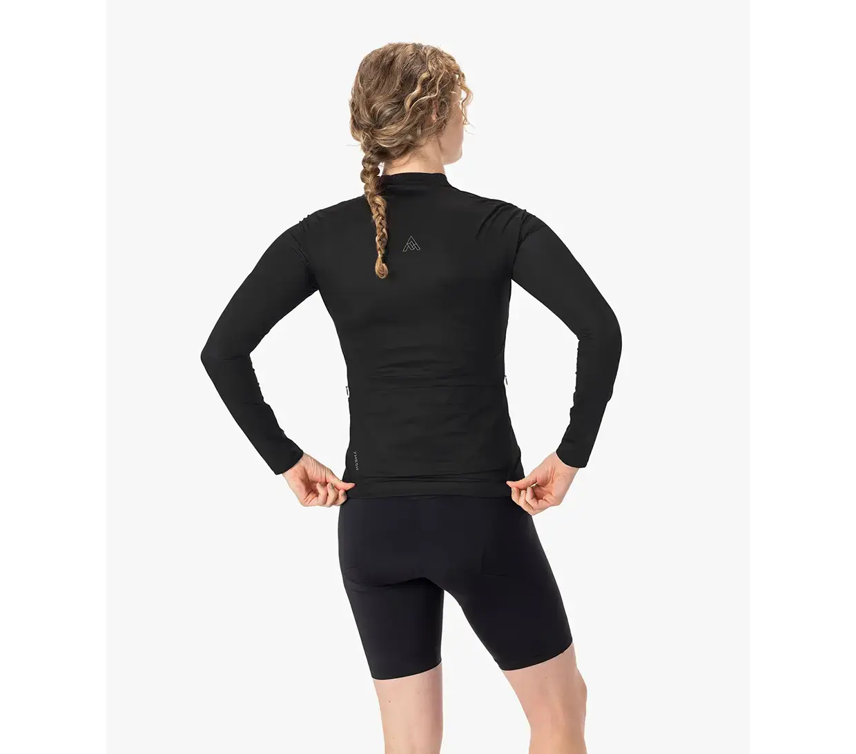 7mesh Atlas Fietsshirt Lange Mouwen Zwart Dames