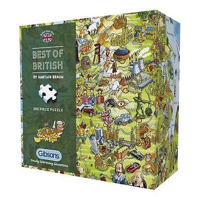Best of British 500 piece jigsaw puzzle (Jigsaw)