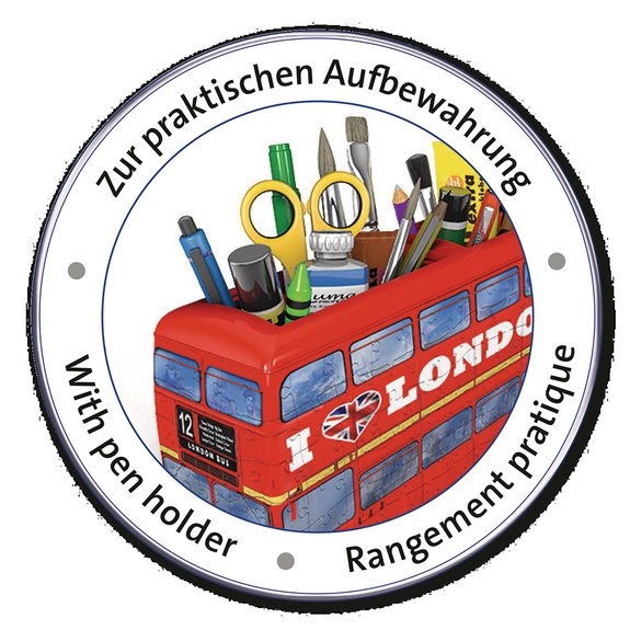 Puzzle 3D Bus londonien