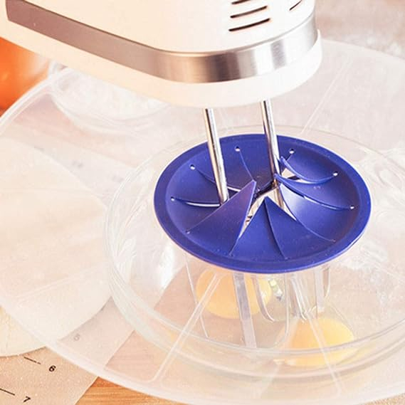 (Ø30cm) Rührschüssel Spritzschutz Deckel Mixer Abdeckung