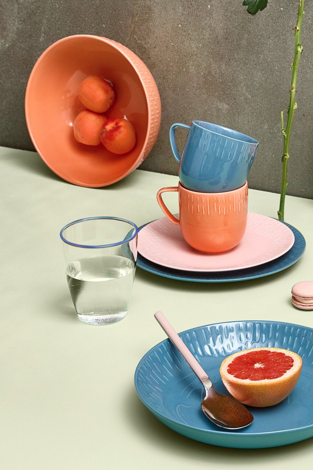 Aida  Life In Colour Art glas, Blueberry - 29 cl.