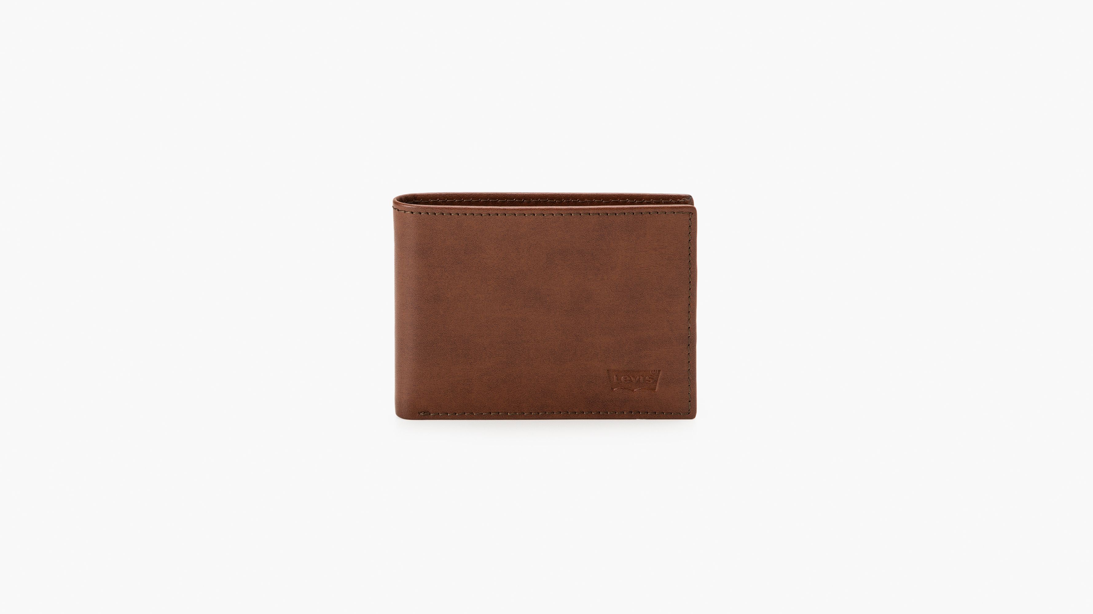 Portefeuille à deux volets - Light Brown - Marron