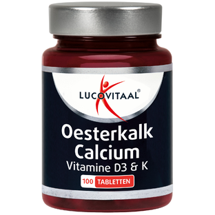 Lucovitaal Oesterkalk Calcium Tabletten 100TB