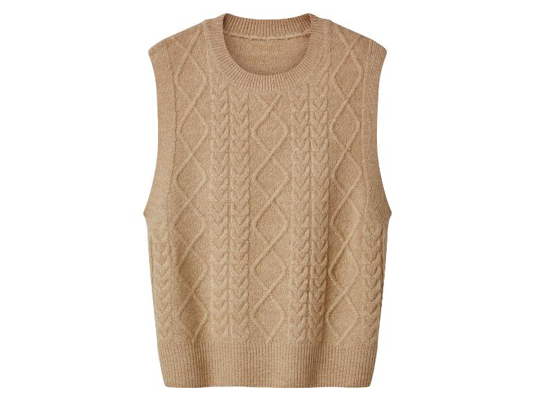Gebreid dames vest