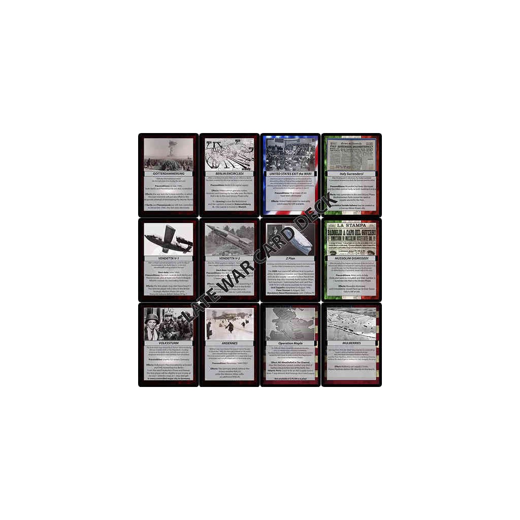 Late War Card Deck