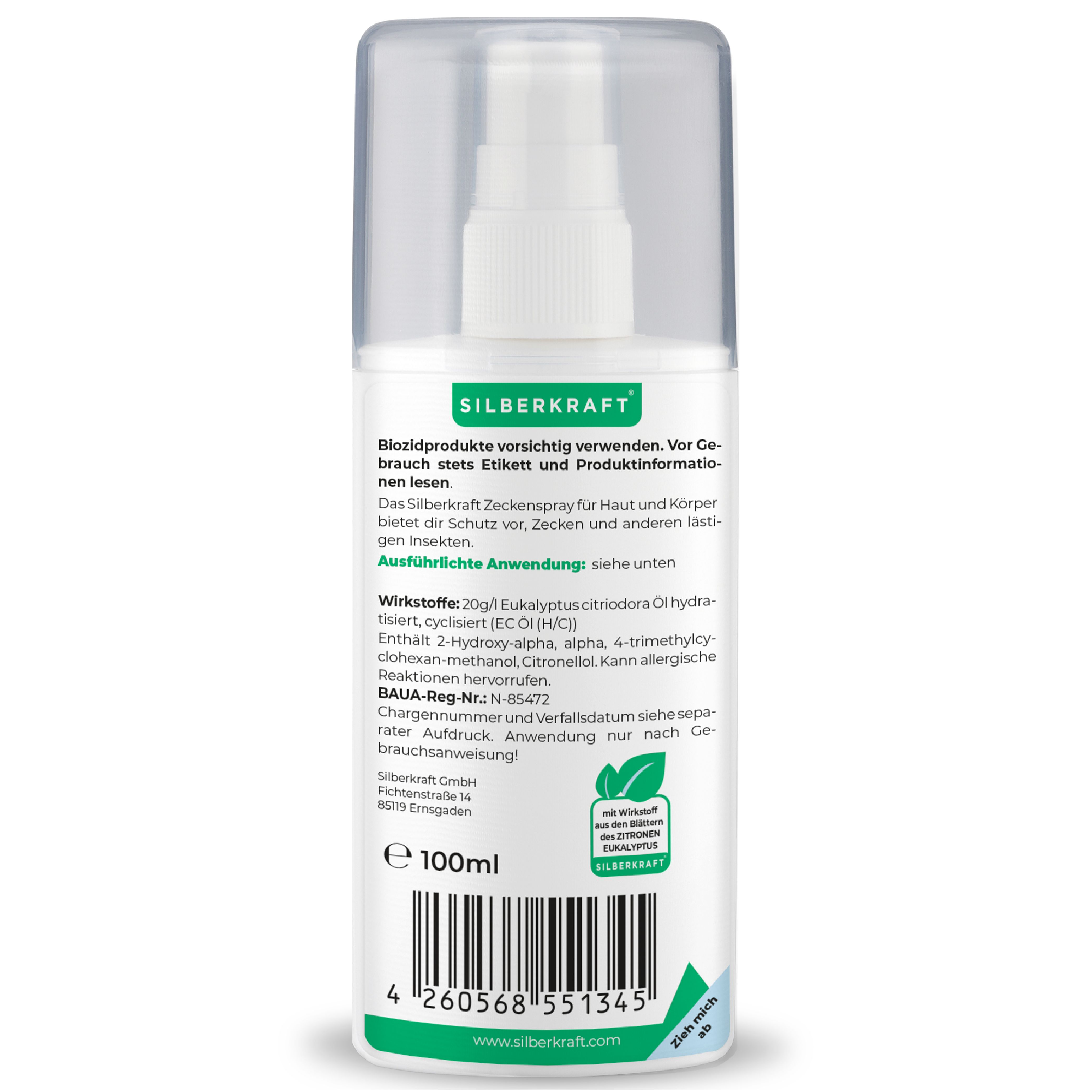 SILBERKRAFT Zeckenspray