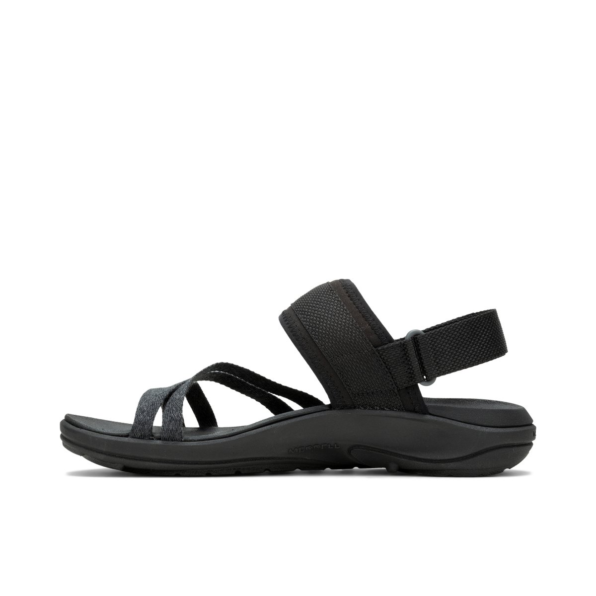 MERRELL-District4str-Sandales à lanières - Talon plat - Noir
