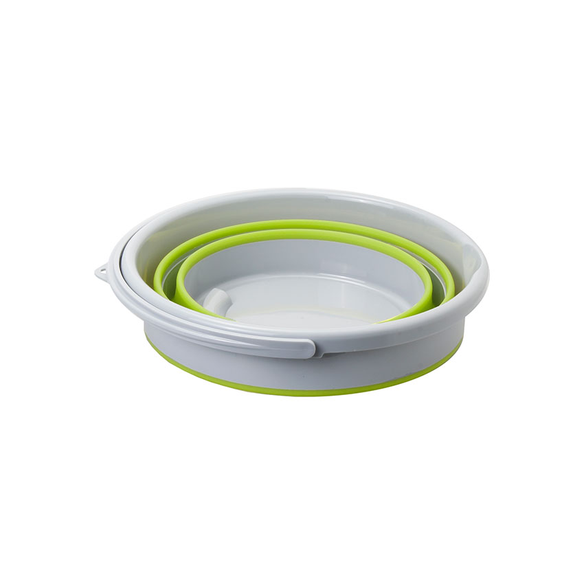 Drum 10 Fold-Away opvouwbare emmer - Green/Grey