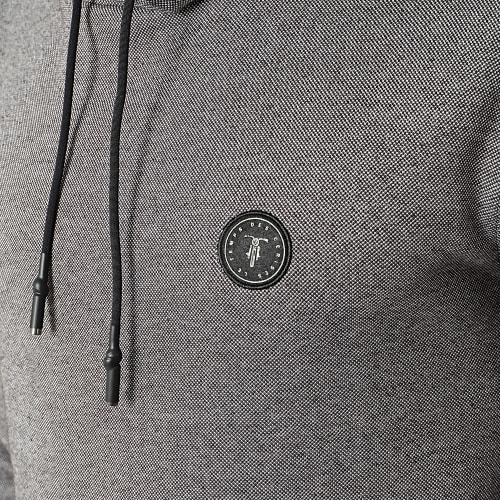 Sweat Col Amplified Lobri Gris Chiné