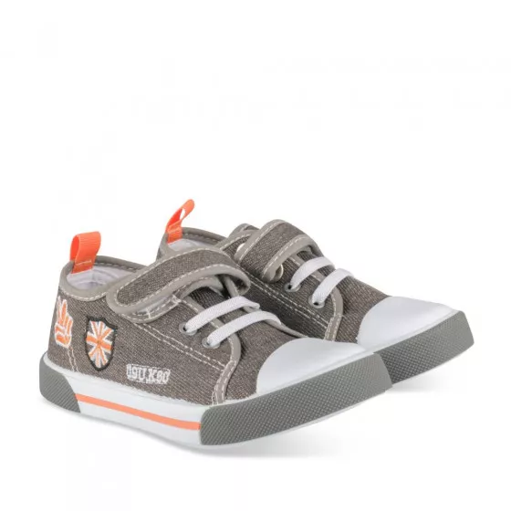 Baskets GRIS CHARLIE & FRIENDS