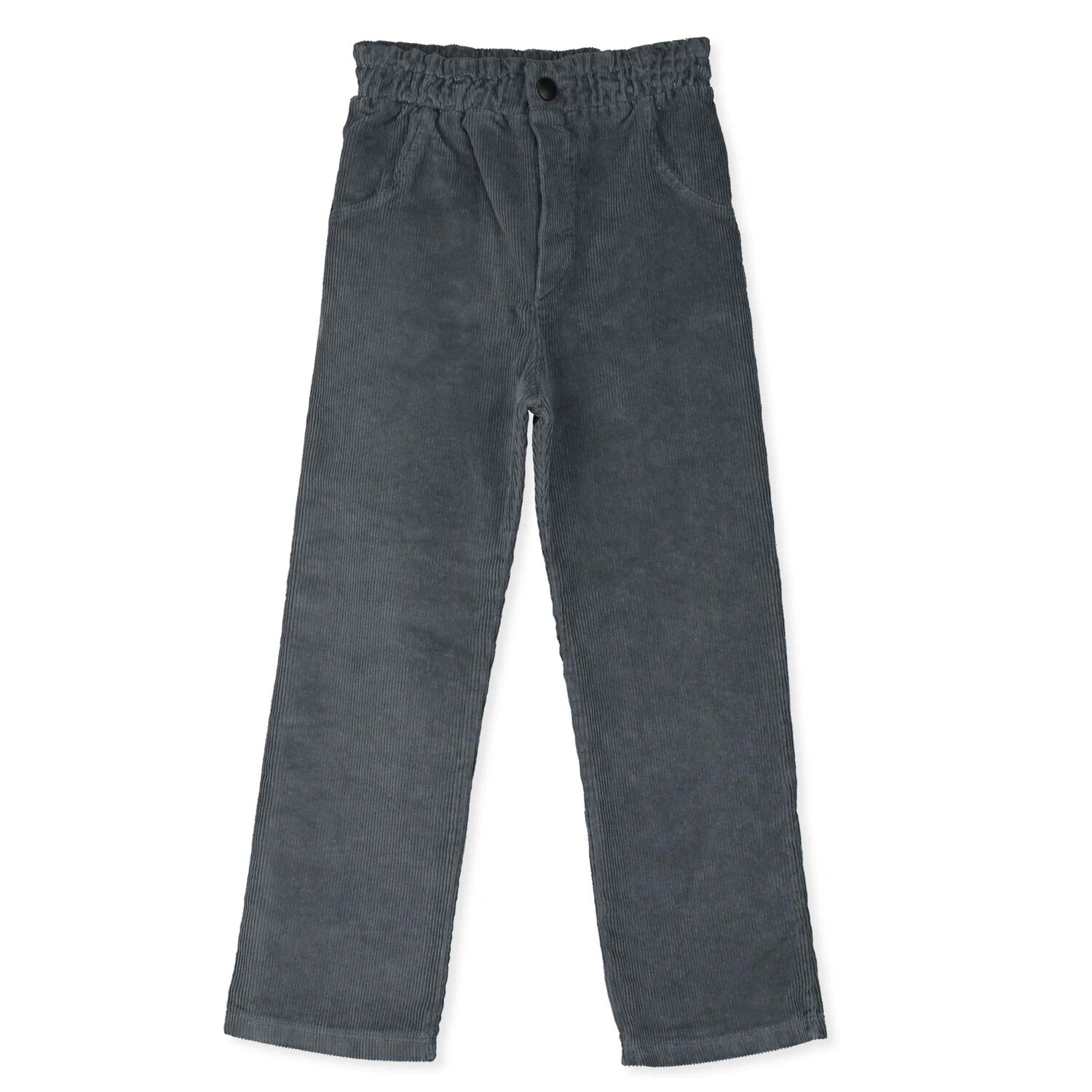 Lötiekids | Corduroy 5 Pockets  | Solid | Anthracite