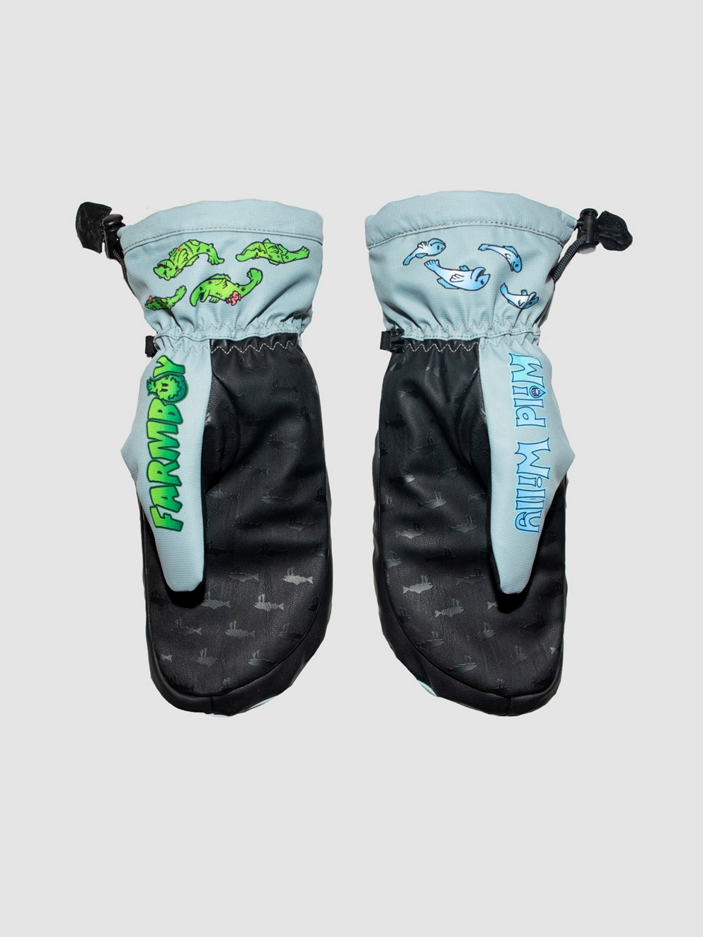 Salmon Arms Team Mittens salmon industries