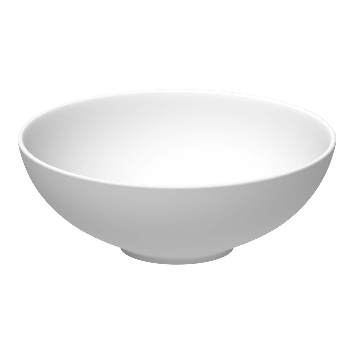 Brauer Bowl waskom keramiek 40cm wit mat